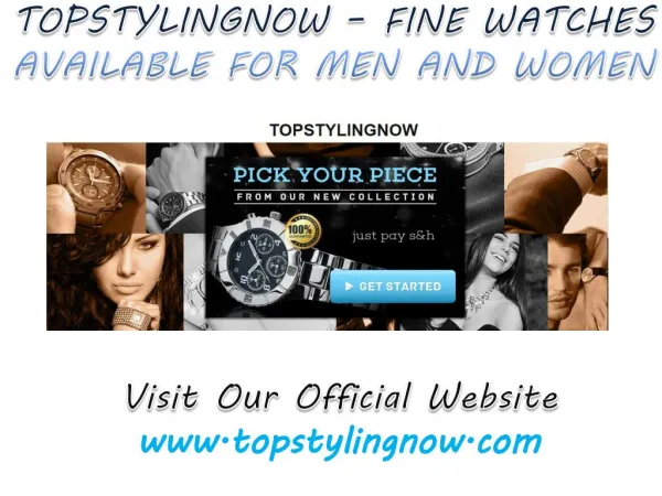 TopStylingNow Watches