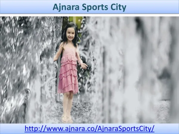 Ajnara Sports City good living space