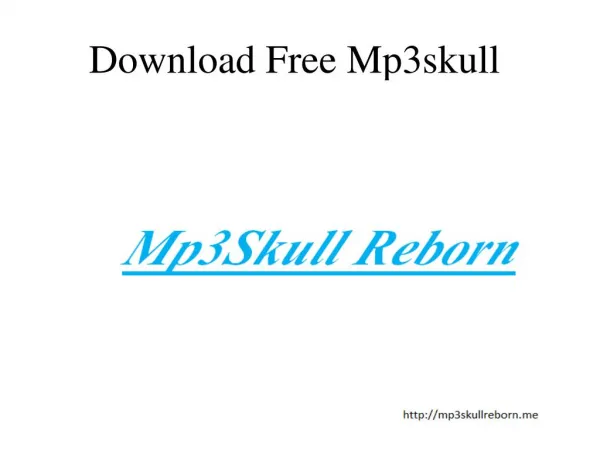 Mp3Skull Free Download