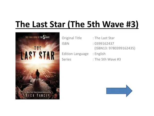 The Last Star (The 5th Wave #3) | Free Download Ebooks
