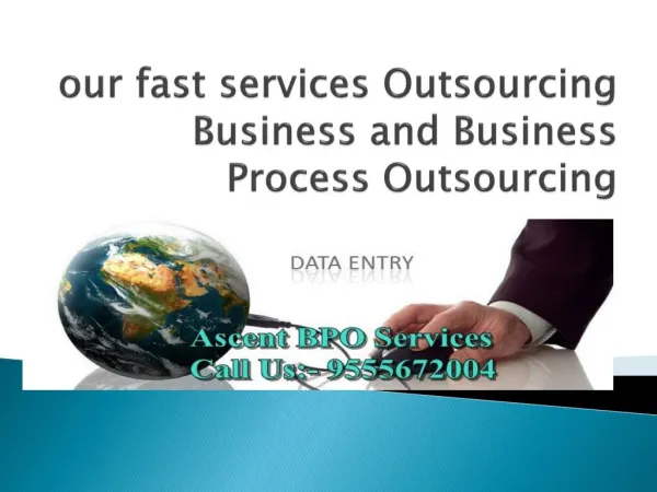 we are providing Data Entry Service And Data Outsourcing Companies