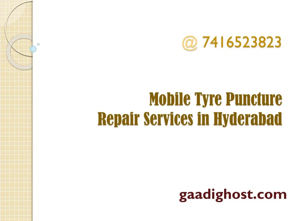 @ 7416523823 mobile tyre puncture repair services in hyderabad