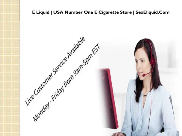USA Number One E Liquid And E Cigarette Store