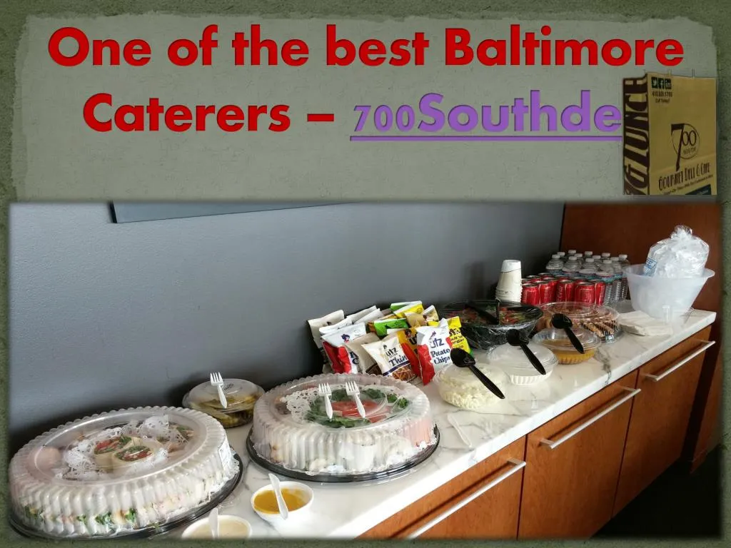 one of the best baltimore caterers 700southde li