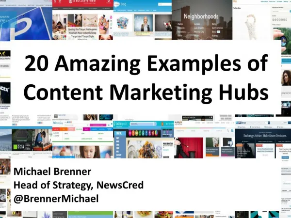20 Amazing Brand Content Marketing Hubs