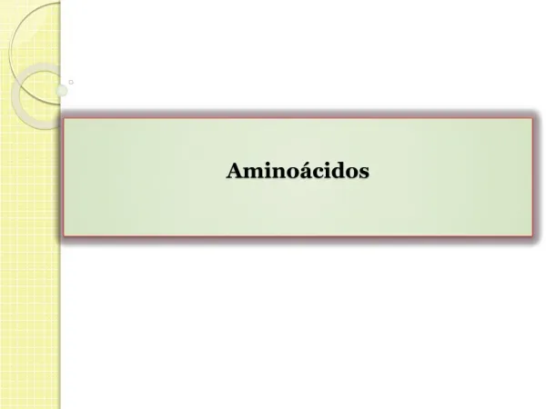 Aminoácidos