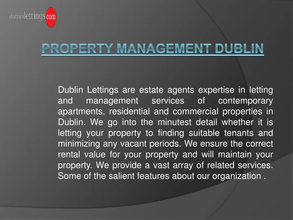 property management dublin