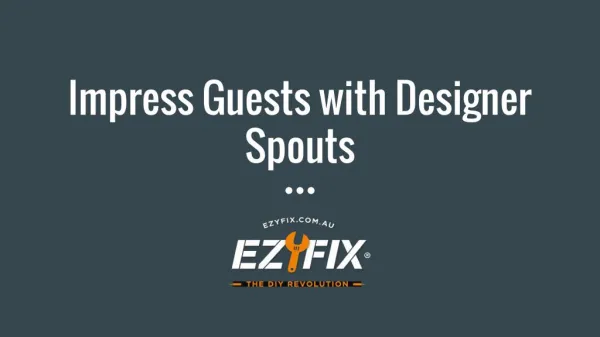EzyFix - Impress with Designer Sprouts