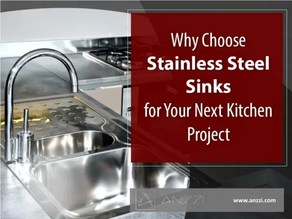 Benefits of Stainless Steel Sinks