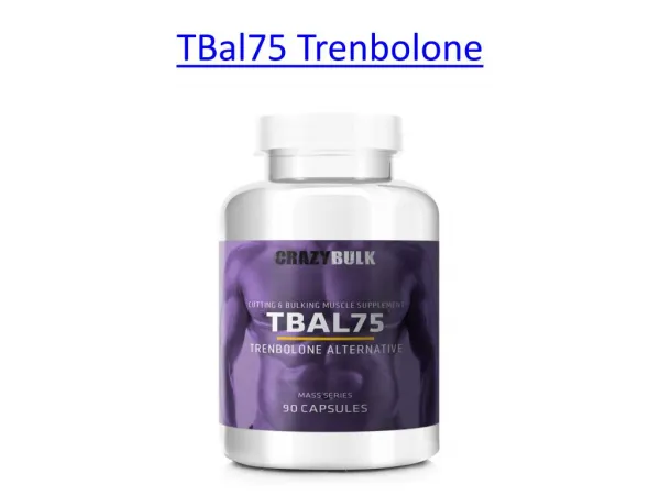 TBal75 Trenbolone