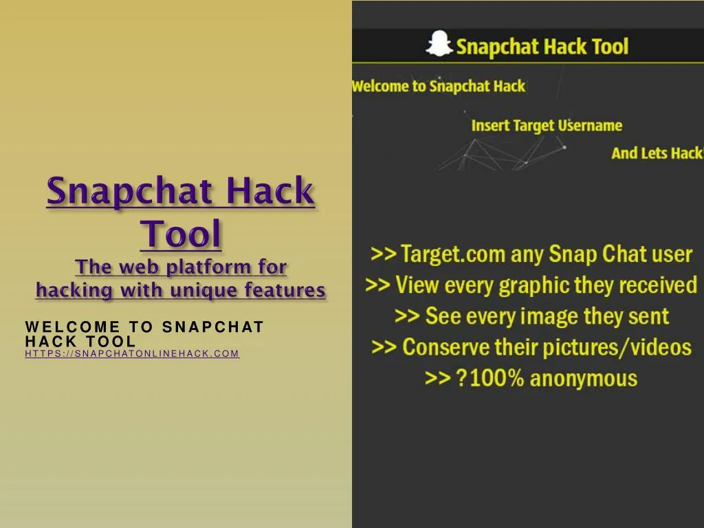 snapchat hack tool the web platform for hacking with unique features