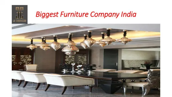 Biggest Furniture Company India