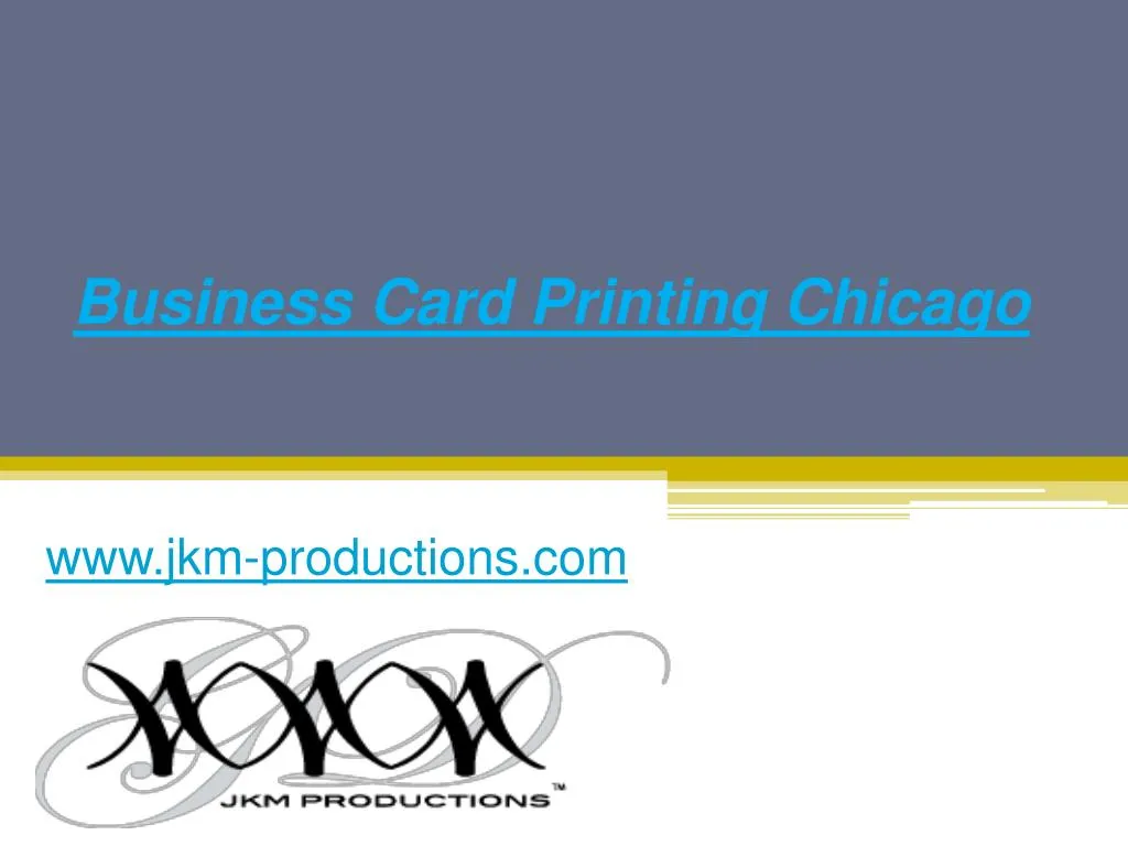 business card printing chicago