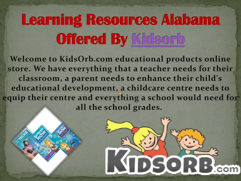learning resources alabama offered by kidsorb
