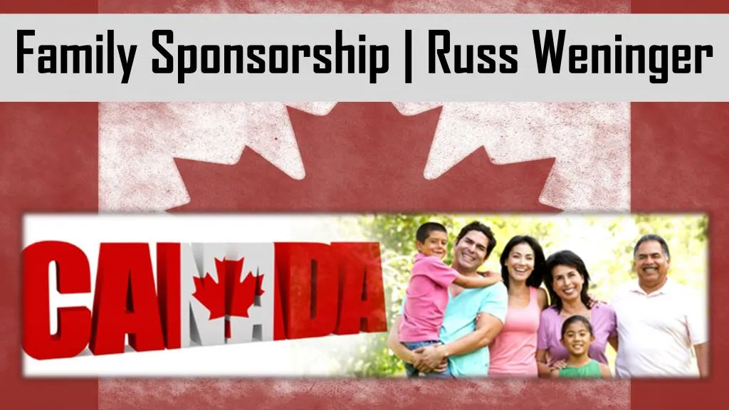 family sponsorship russ weninger