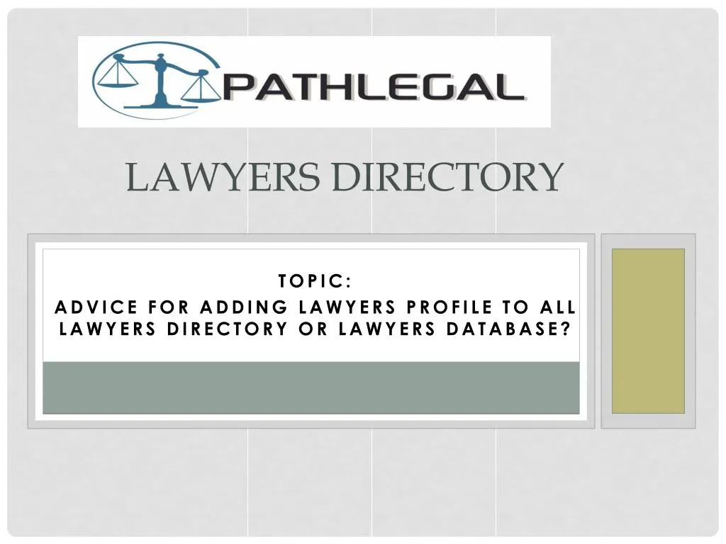 lawyers directory