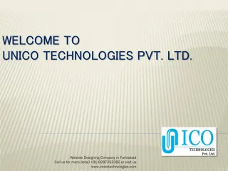 Website Designing Company In Faridabad - slide 1