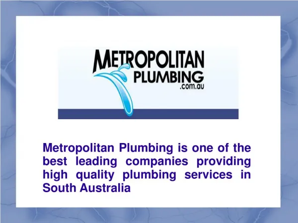 Metropolitanplumbing