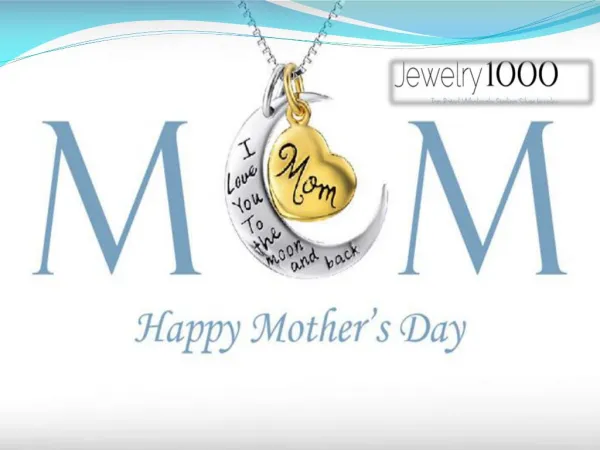 Sterling Silver Necklaces That Make Perfect Mother's Day Gifts