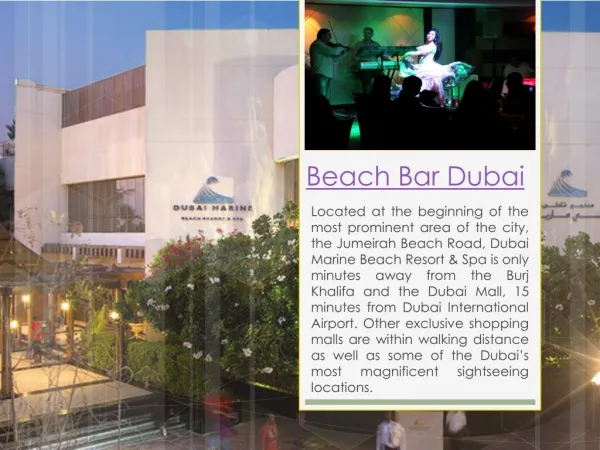 Beach Hotels In Dubai