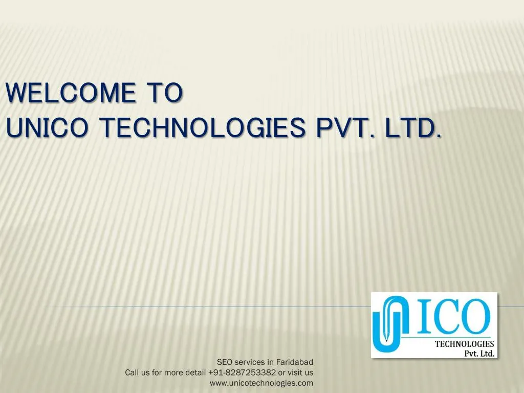 welcome to unico technologies pvt ltd
