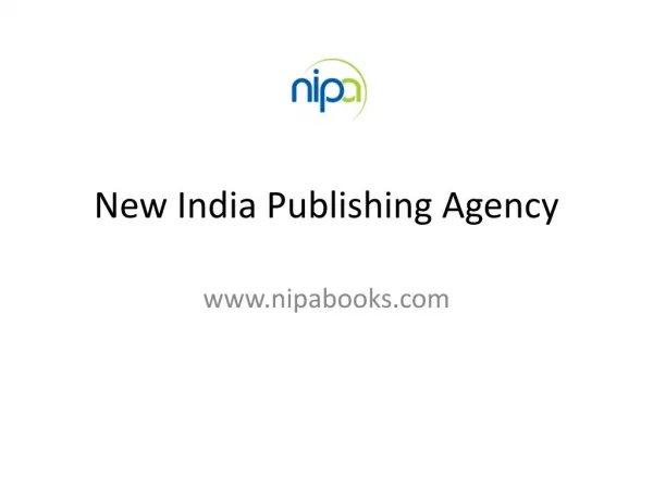 NEW INDIA PIBLISHING AGENCY