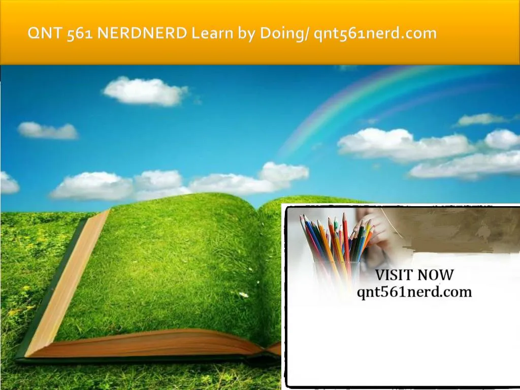 qnt 561 nerdnerd learn by doing qnt561nerd com