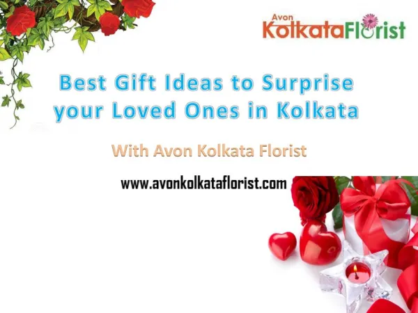 Best Gift Ideas to Surprise Your Loved Ones in Kolkata