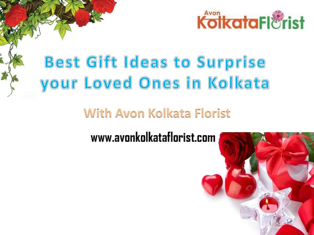 best gift ideas to surprise your loved ones in kolkata