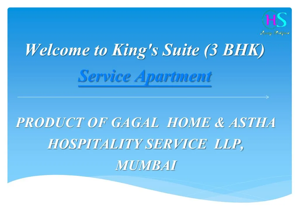 welcome to king s suite 3 bhk service apartment