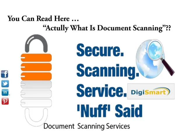 Document Scanning Services in Pune