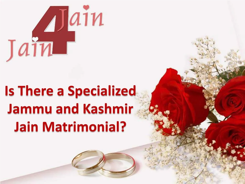 is there a specialized jammu and kashmir jain matrimonial