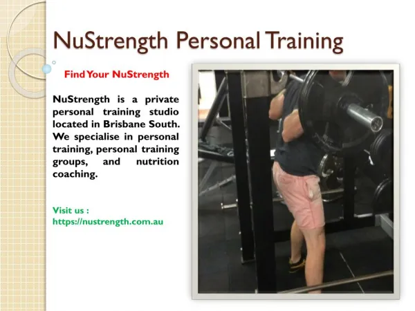 nustrength personal training