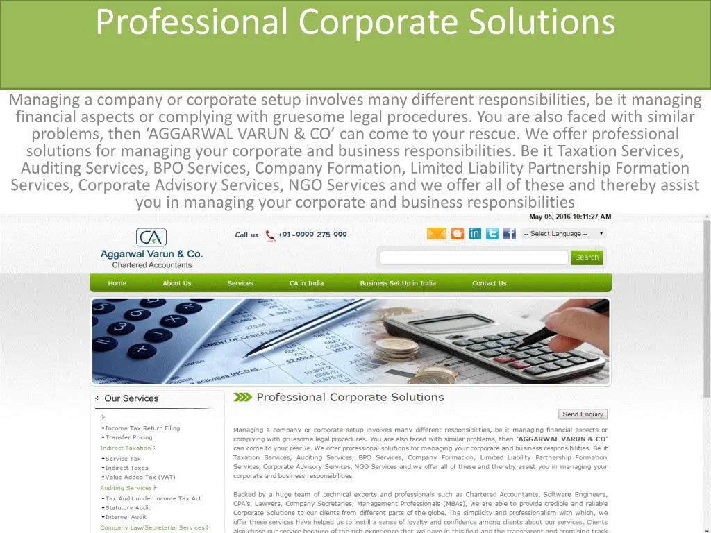 professional corporate solutions