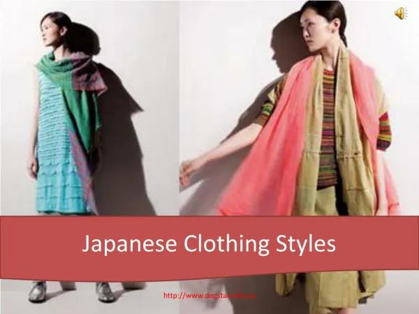 Japanese Clothing Styles