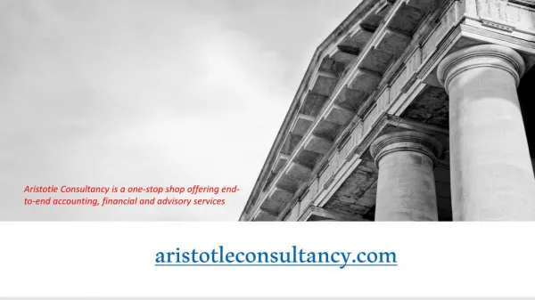 Accounting Outsourcing, Virtual CFO, Payroll Services, Advisory Services by Aristotle Consultancy