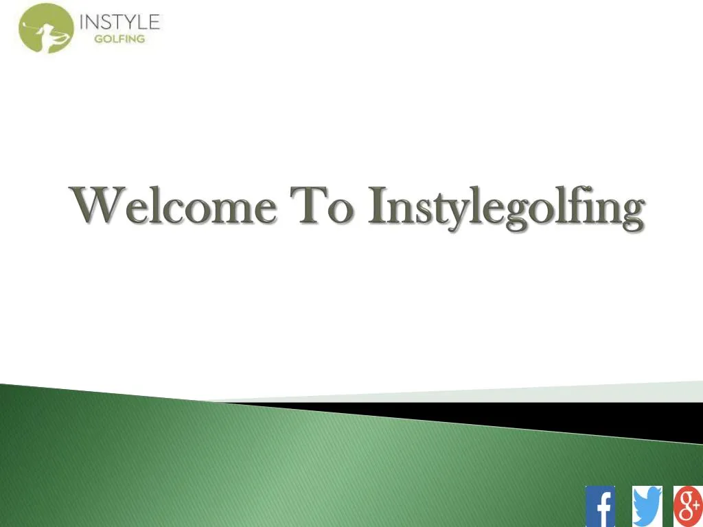 welcome to instylegolfing