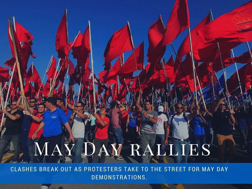 may day rallies