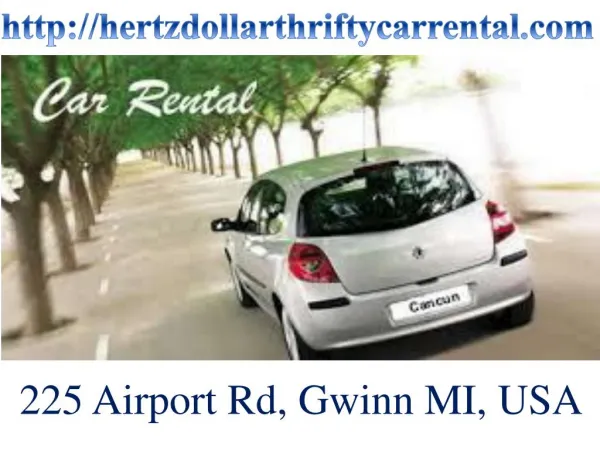 Car Rental Services Gwinn MI