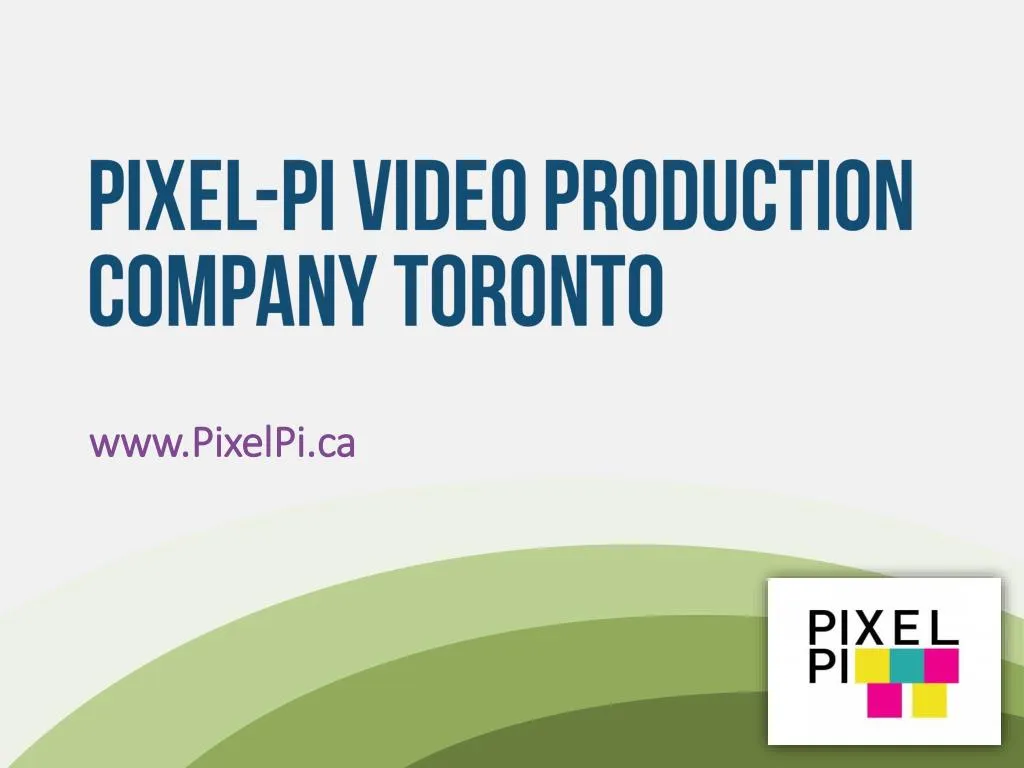 pixel pi video production company toronto