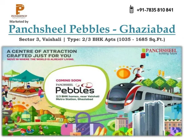View More Info of Panchsheel Pebbles Project
