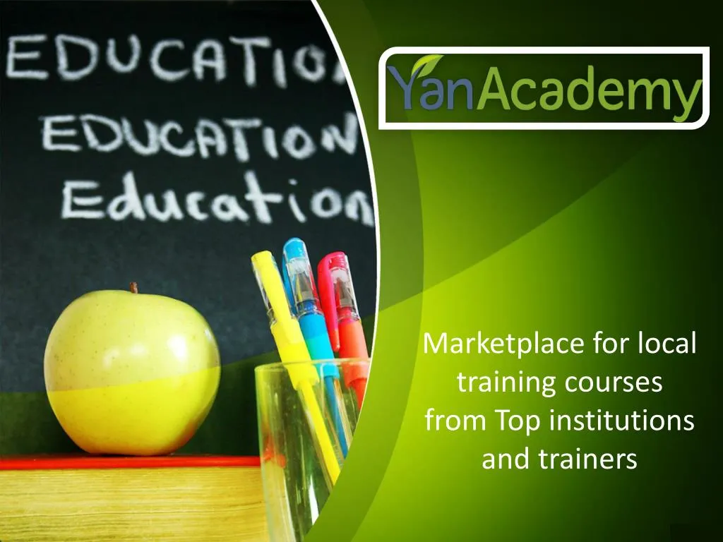marketplace for local training courses from top institutions and trainers