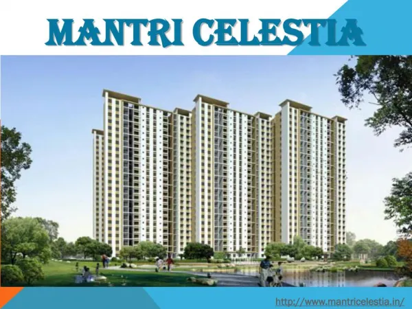 Mantri Celestia New Launch Gachibowli, Hyderabad