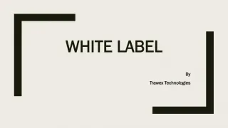 White Label - slide 1