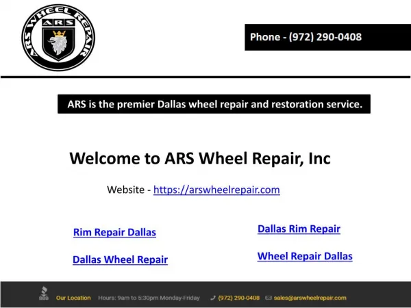 Wheel Repair Dallas