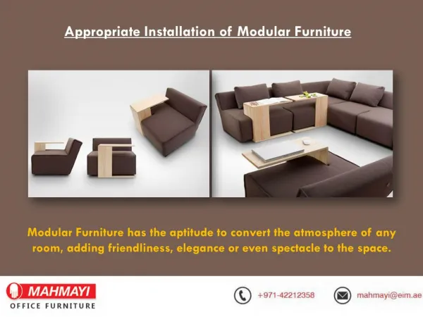 Modular Office Furniture Manufacturers in Dubai