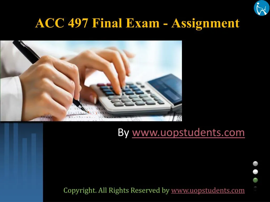 acc 497 final exam assignment
