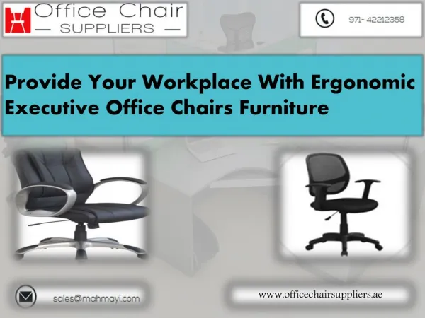 Guide To Ordering And Introducing Office Chairs From Uae