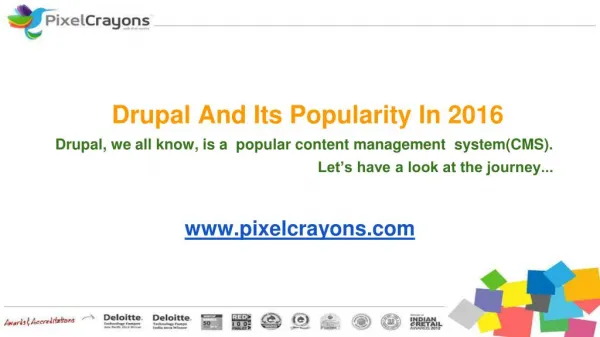 Drupal and Its Popularity in 2016