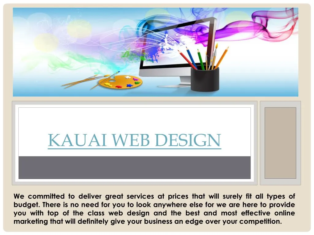 kauai web design